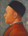 Porträt eines Mannes Renaissance Maler Andrea Mantegna